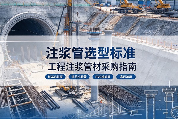 隆化注浆管选型标准