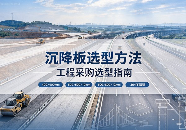 隆化沉降板选择方法